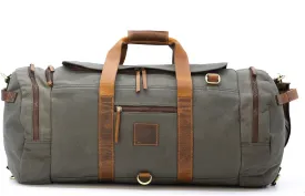 55L Nomad Canvas Duffel (Green)