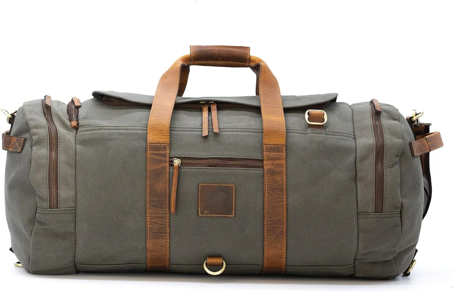 55L Nomad Canvas Duffel (Green)