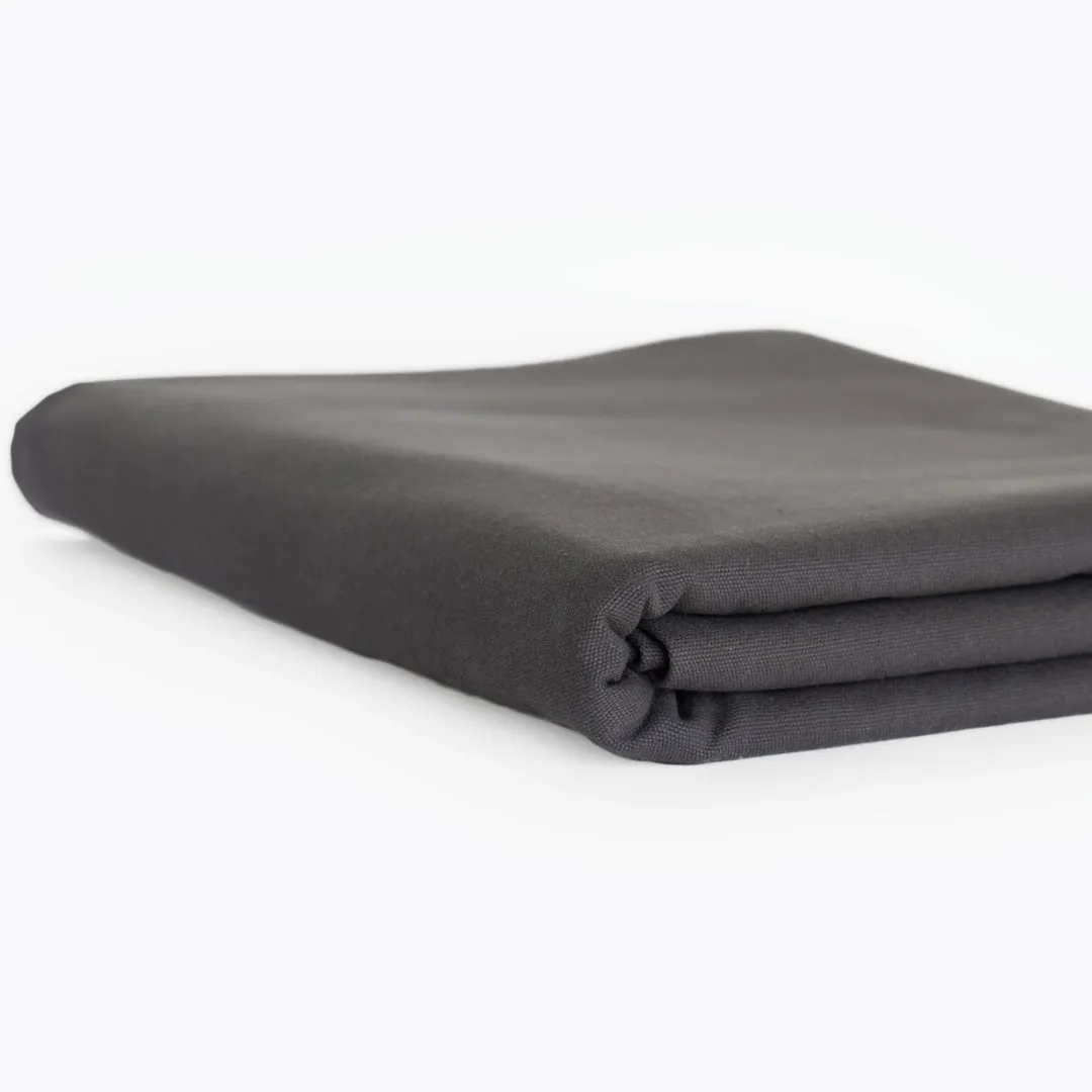 8.5oz Washed Cotton Canvas - Ash