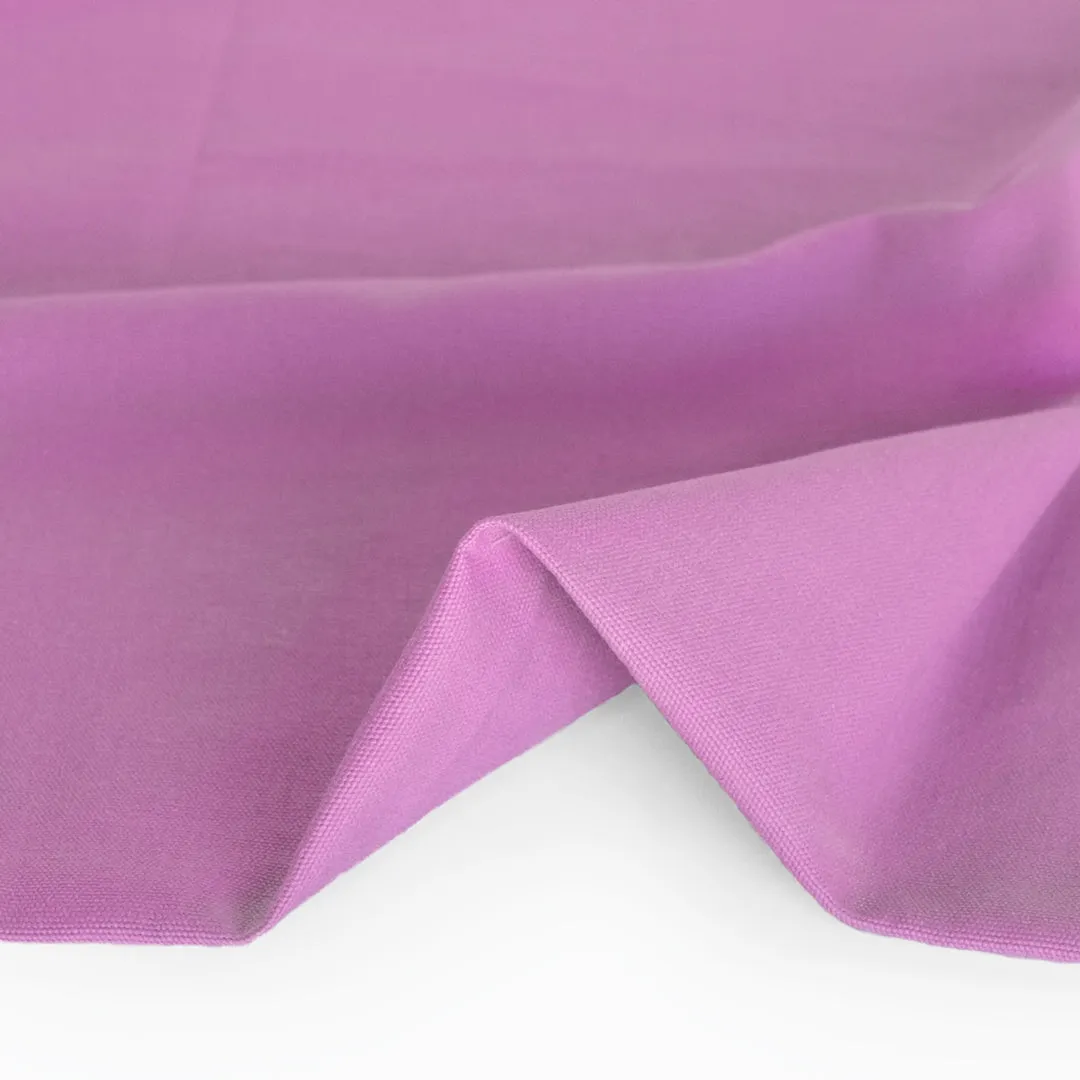 8.5oz Washed Cotton Canvas - Dahlia
