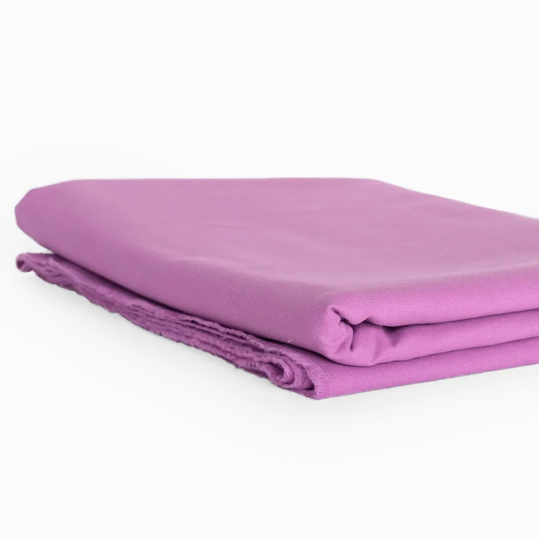 8.5oz Washed Cotton Canvas - Dahlia