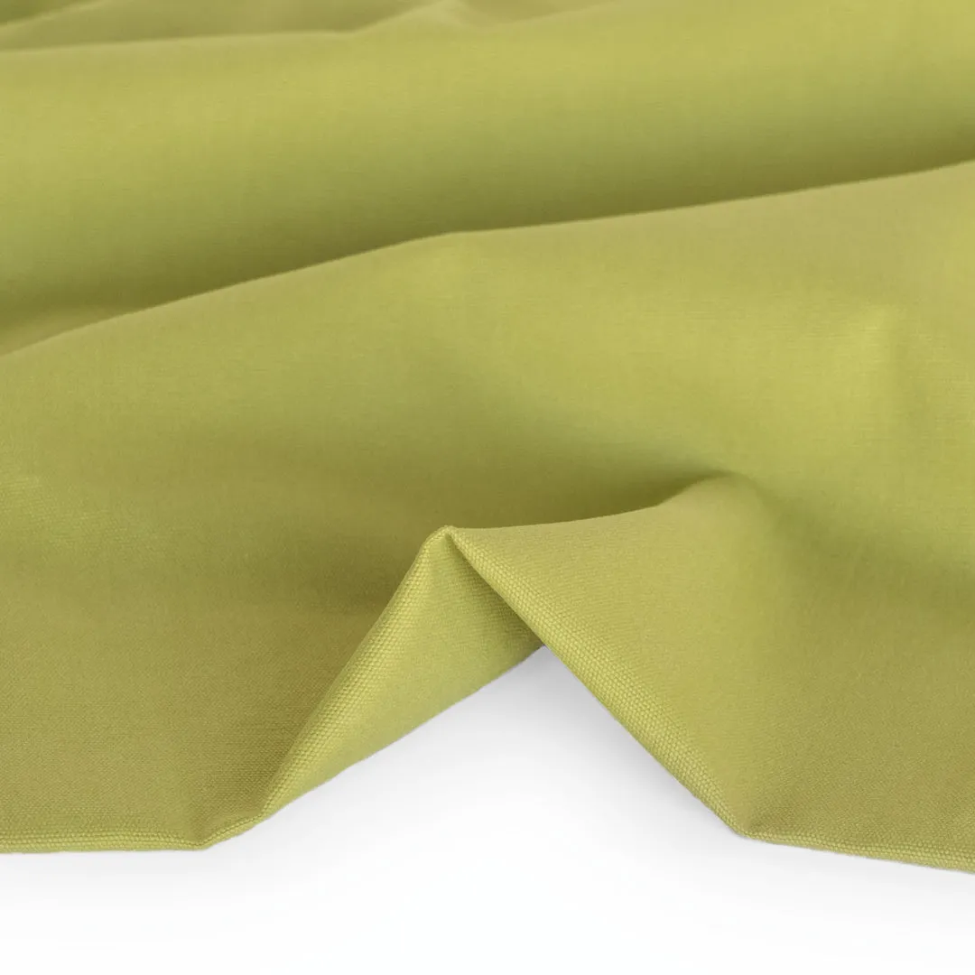 8.5oz Washed Cotton Canvas - Key Lime