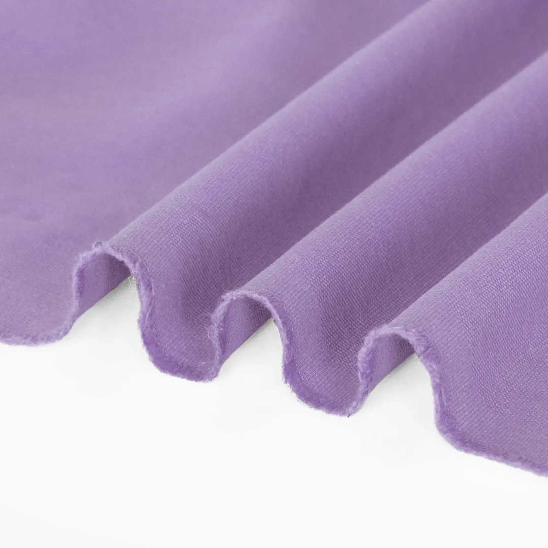 8.5oz Washed Cotton Canvas - Lavender