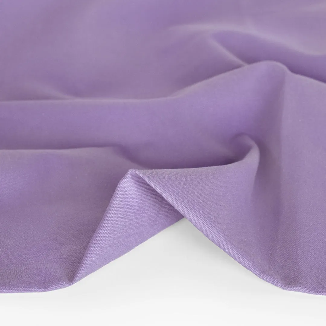 8.5oz Washed Cotton Canvas - Lavender