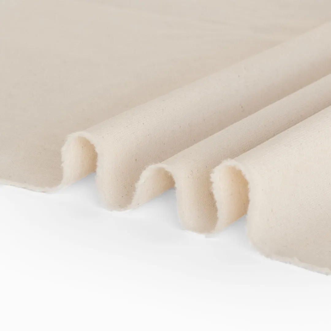 8.5oz Washed Cotton Canvas - Natural