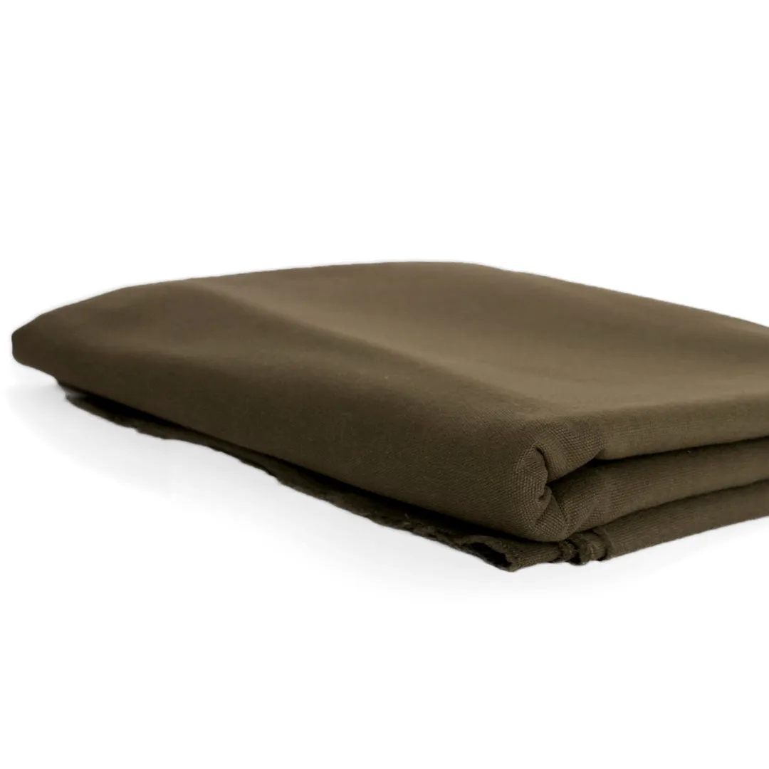 8.5oz Washed Cotton Canvas - Russet