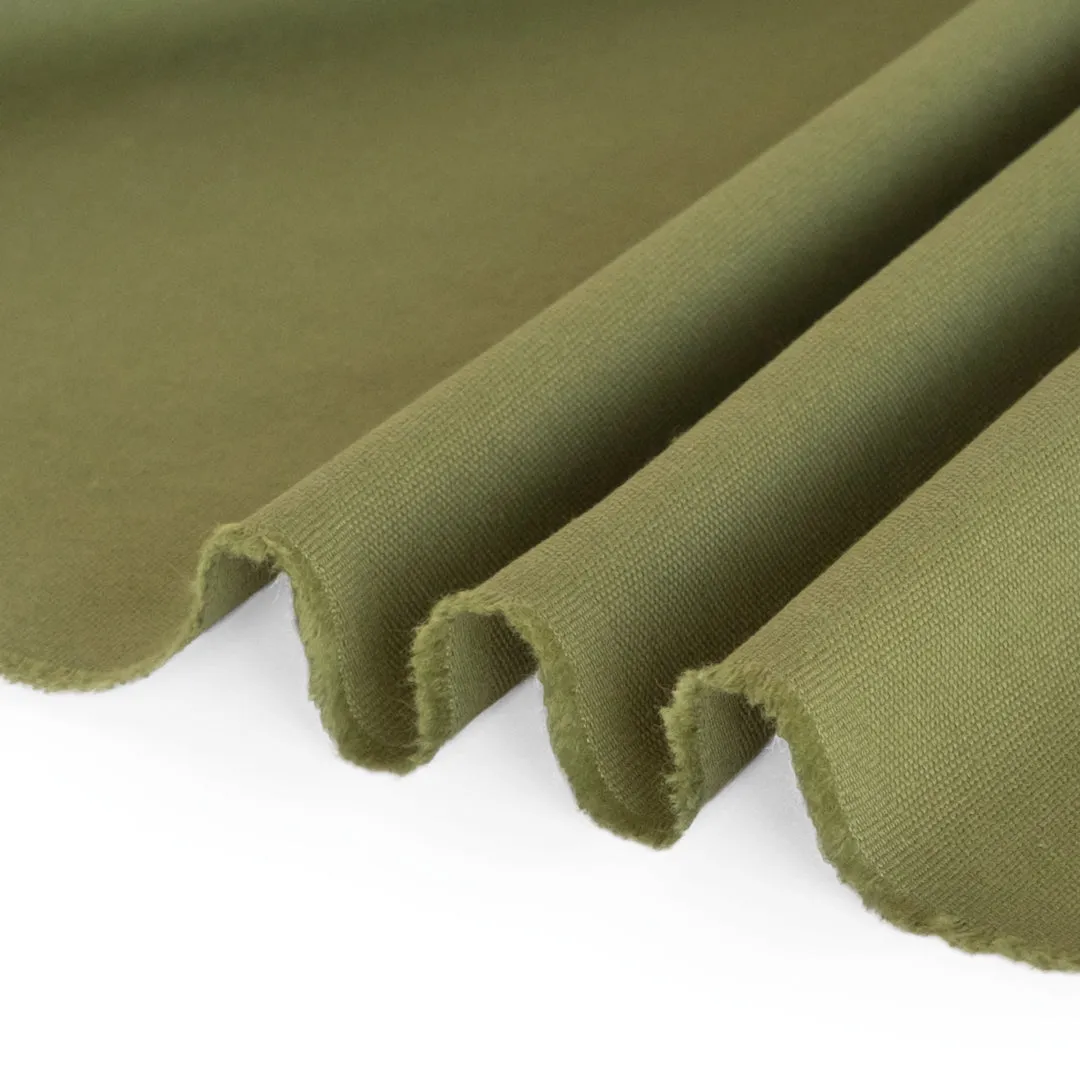 8.5oz Washed Cotton Canvas - Sage