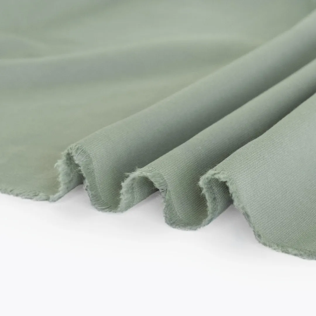 8.5oz Washed Cotton Canvas - Sea Glass