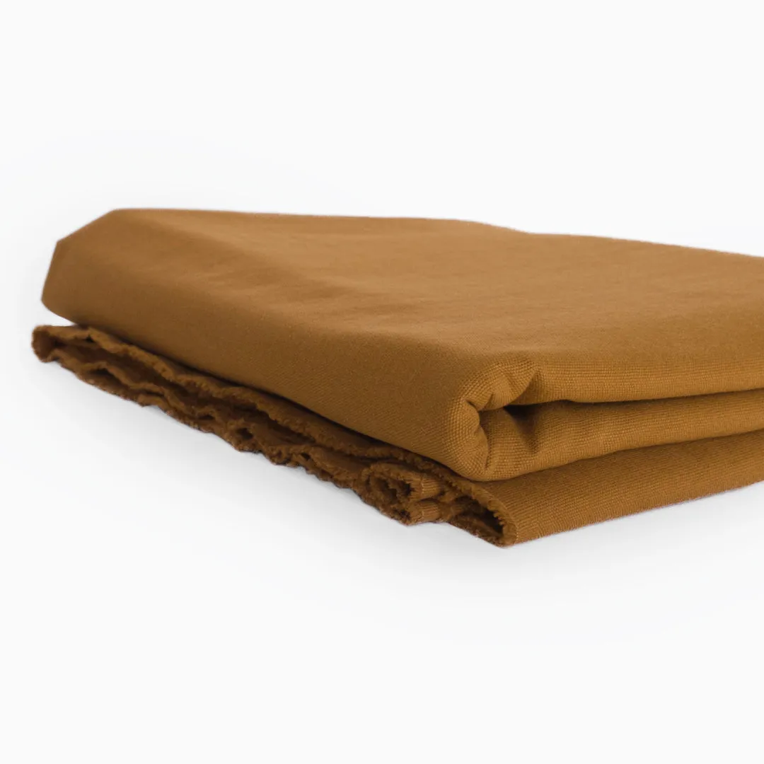 8.5oz Washed Cotton Canvas - Walnut