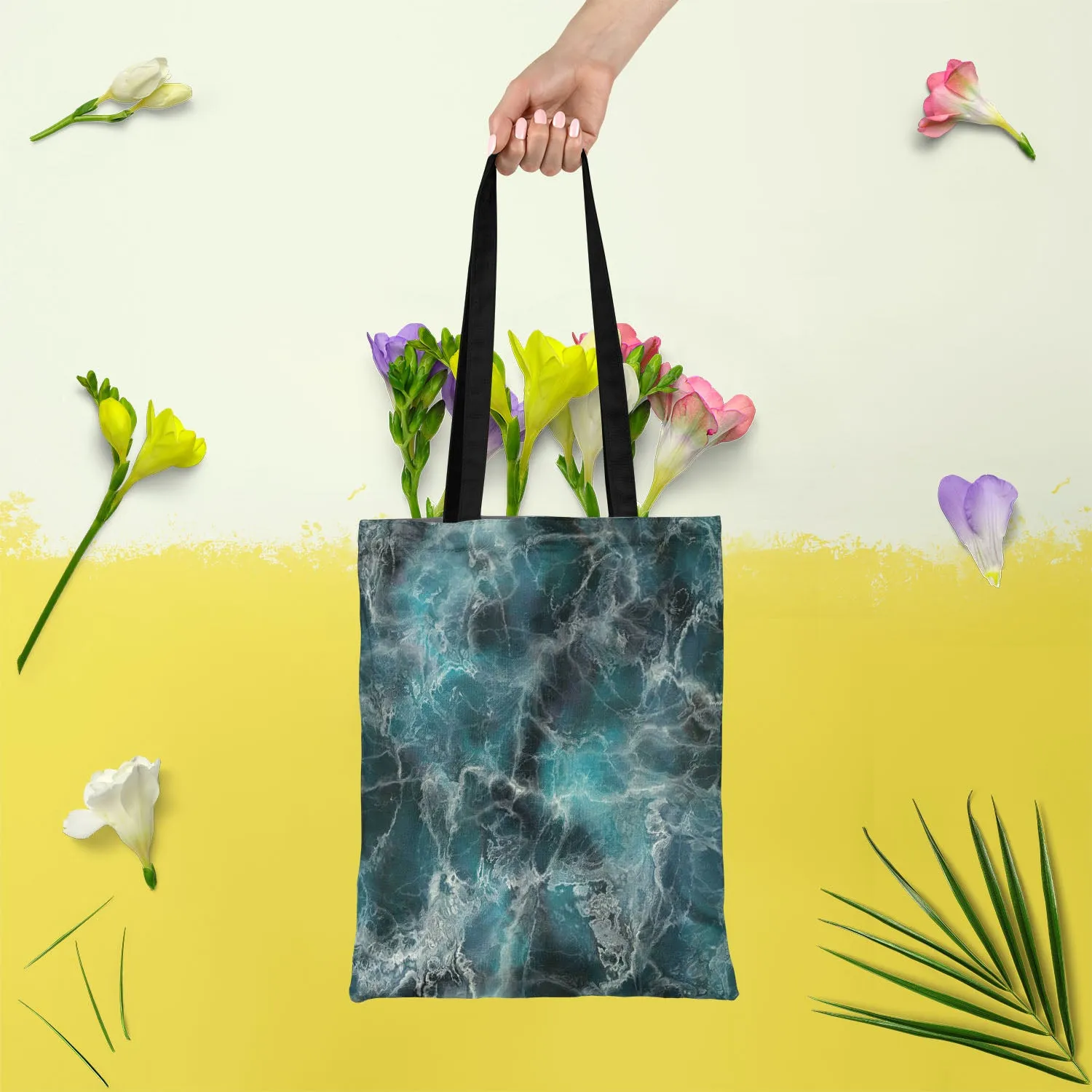 Abstract Surface D2 Tote Bag Shoulder Purse | Multipurpose