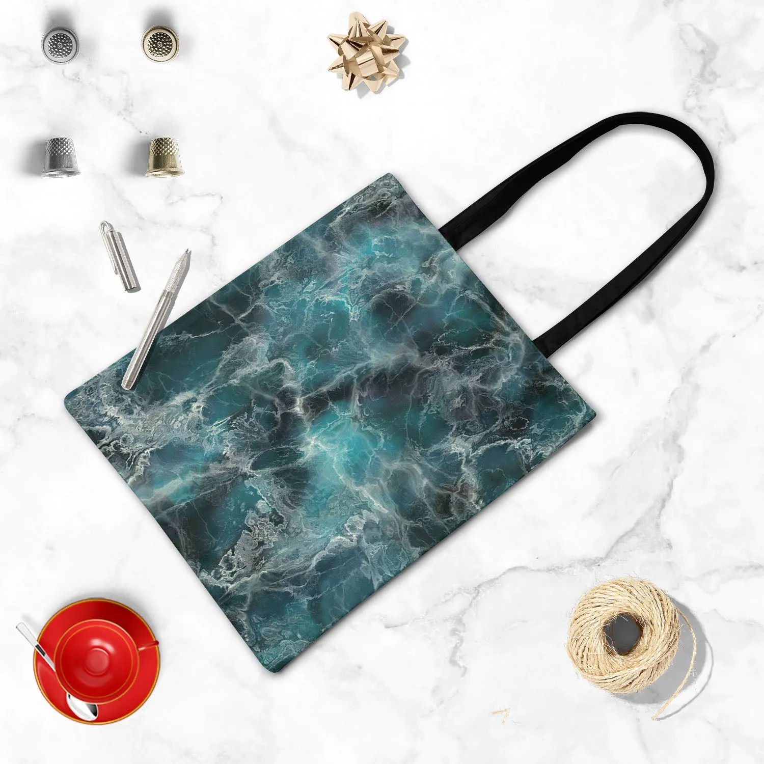 Abstract Surface D2 Tote Bag Shoulder Purse | Multipurpose