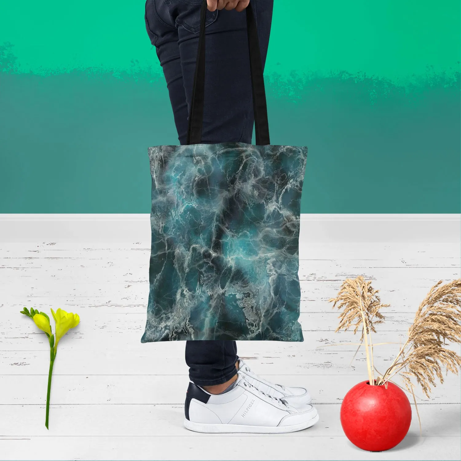Abstract Surface D2 Tote Bag Shoulder Purse | Multipurpose
