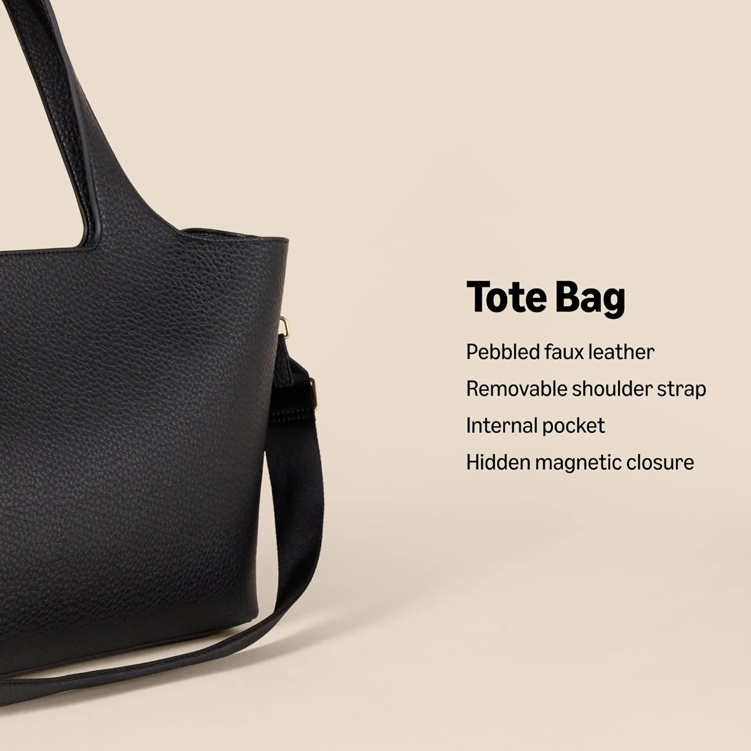 Amazon Essentials Women's Soft Tote Bag