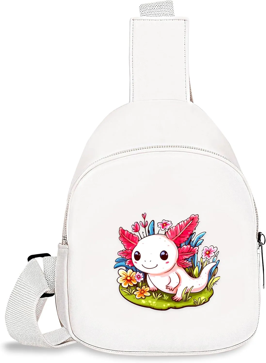 Axolotl Mini Sling Bag, Crossbody Bag, Toddler Purse For Kids Girl, Birthday Gift For 4 5 6 7 8 9 10 11 12 Year Old Gifts For Daughter, Granddaughter, Sister, Niece!
