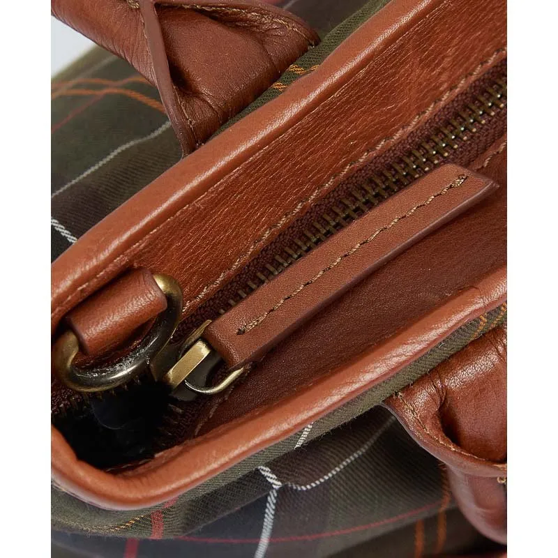 Barbour Katrine Tartan Leather Ladies Tote Bag - Classic Tartan