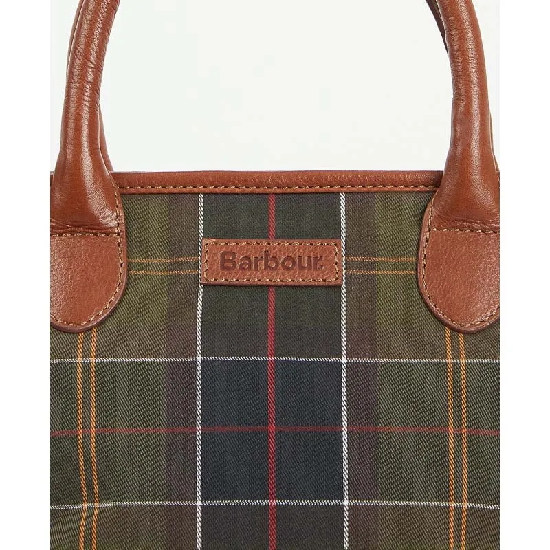 Barbour Katrine Tartan Leather Ladies Tote Bag - Classic Tartan