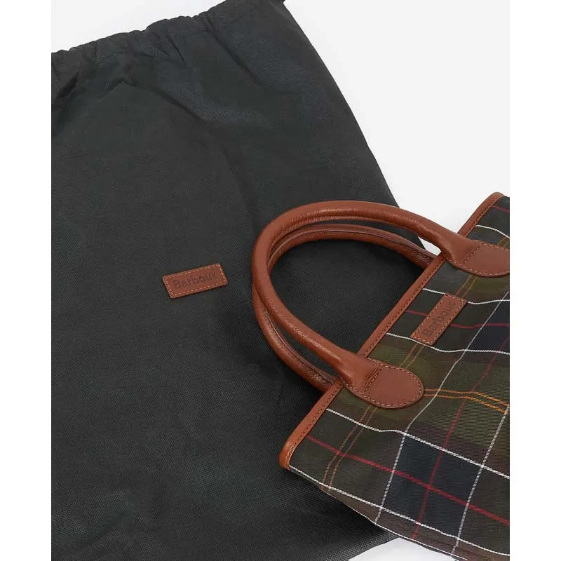 Barbour Katrine Tartan Leather Ladies Tote Bag - Classic Tartan