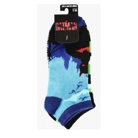 Bioworld The Batman Mix And Match 5 Pair Ankle Socks