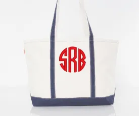 Canvas Boat Tote Bag Extra Large Size 24 oz