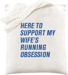 Canvas Shoulder Tote Bag for Men Women - Boston Marathon Route Graphic Unisex Reusable Grocery Bags
