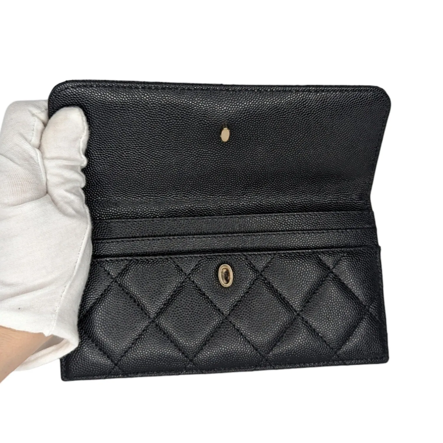 Chanel bag Black Caviar Quilted Small In & Out Camera Case