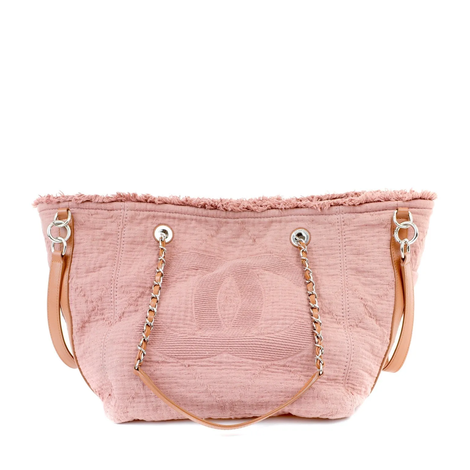 Chanel Blush XL Deauville Runway Tote