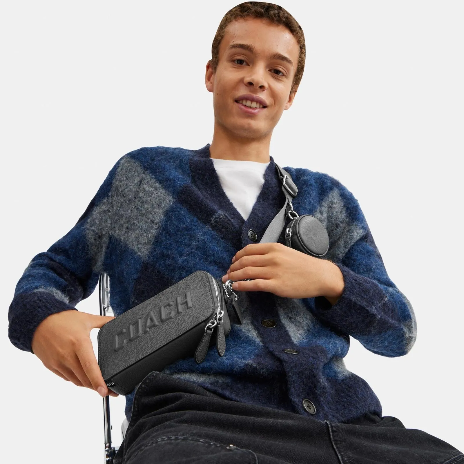 Charter Slim Crossbody With Coach Graphic