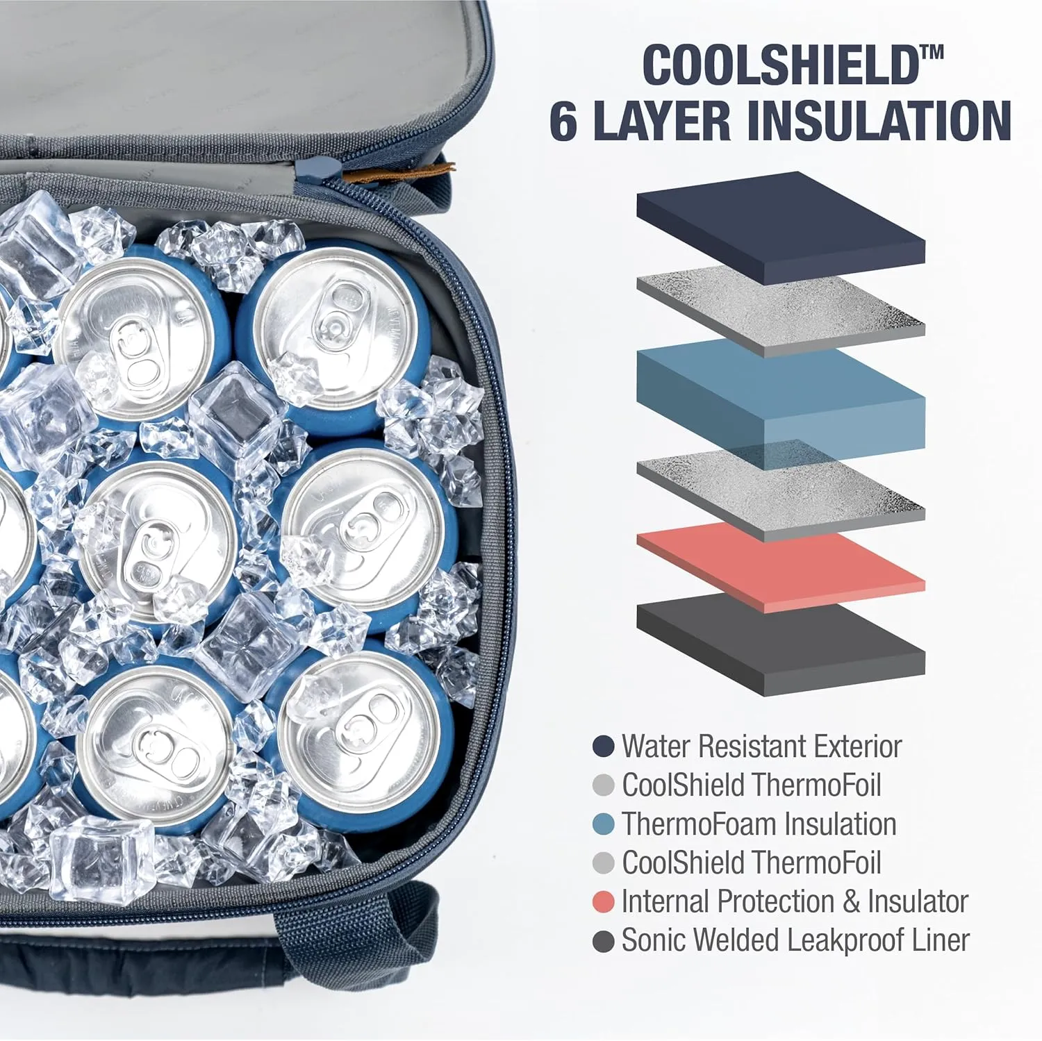 CleverMade Collapsible Insulated Cooler Bag