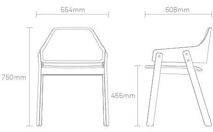 Clutch Leather Dining Chair