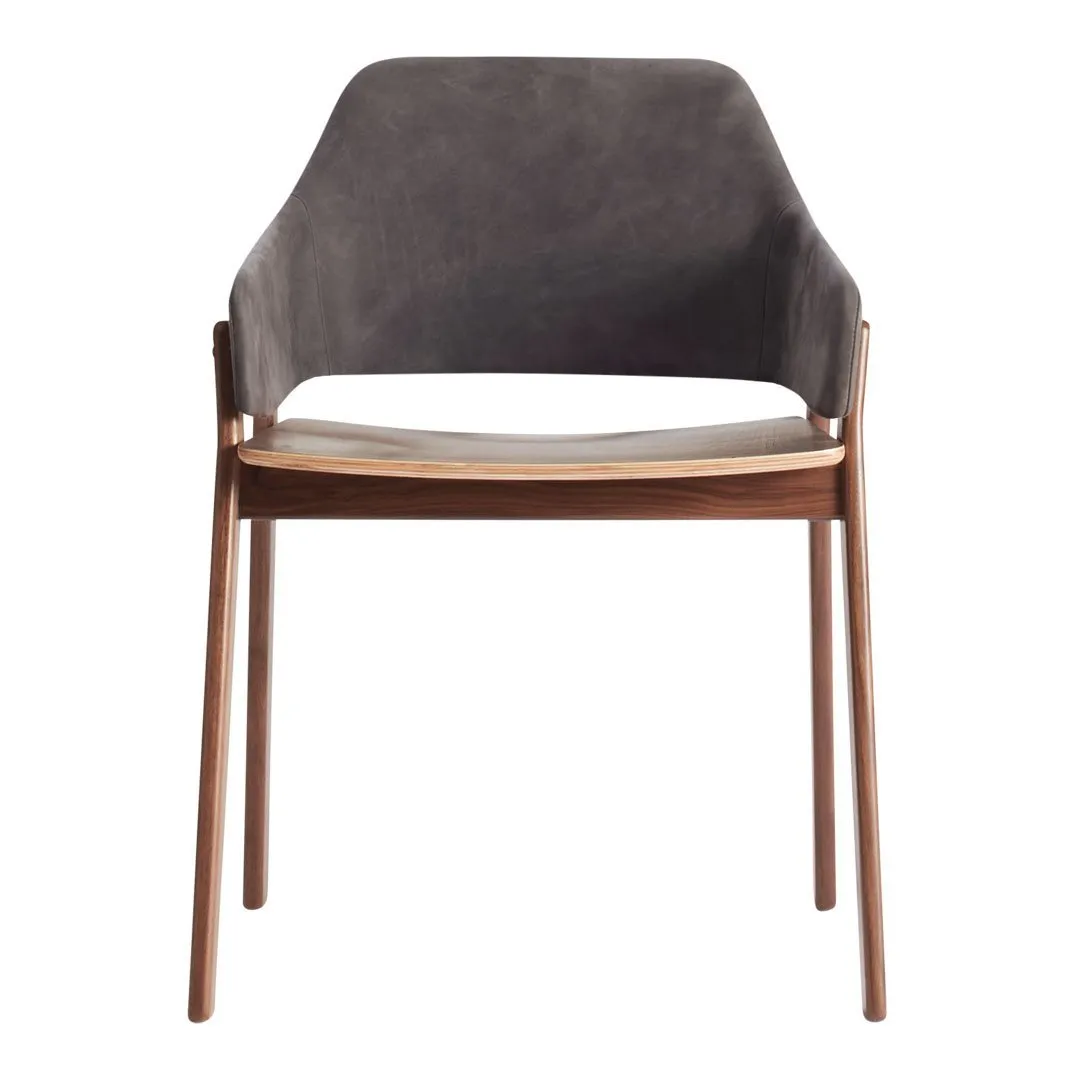 Clutch Leather Dining Chair