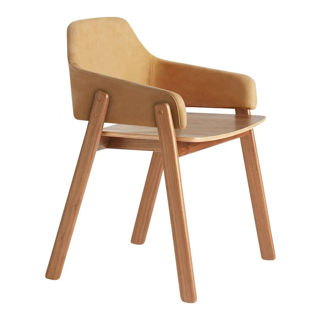 Clutch Leather Dining Chair