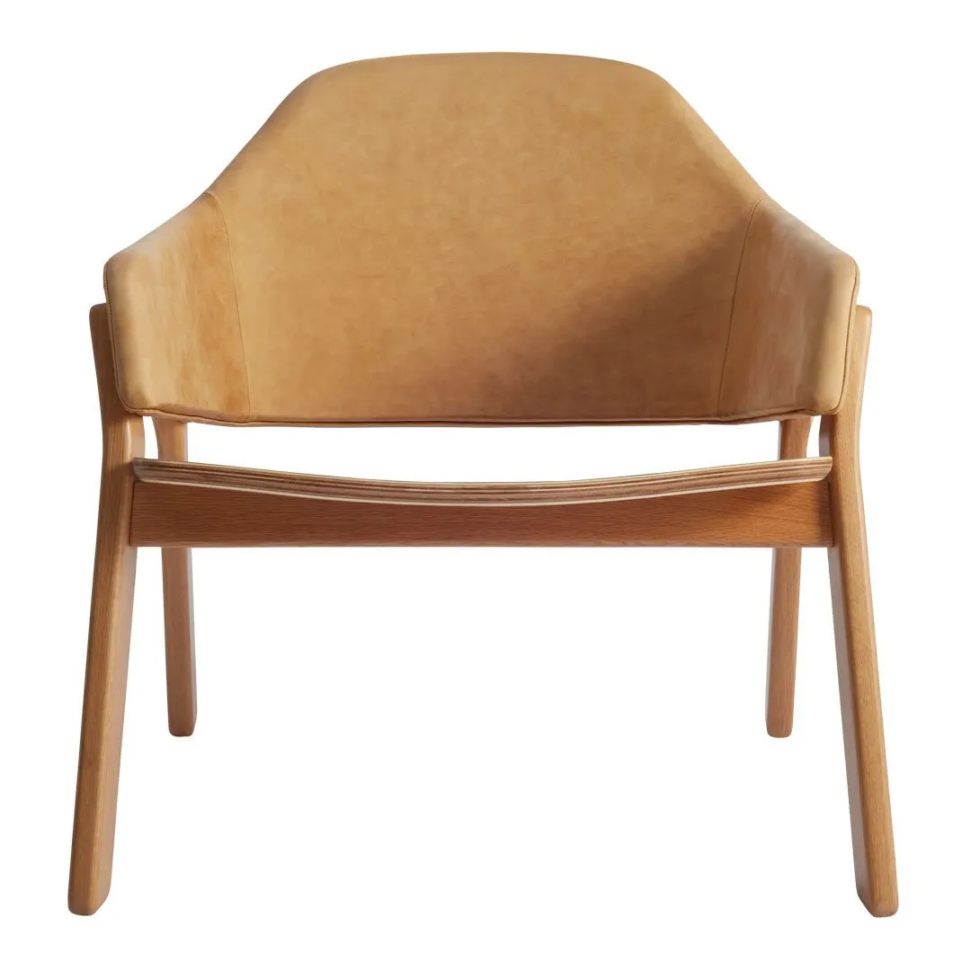 Clutch Leather Lounge Chair