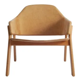 Clutch Leather Lounge Chair