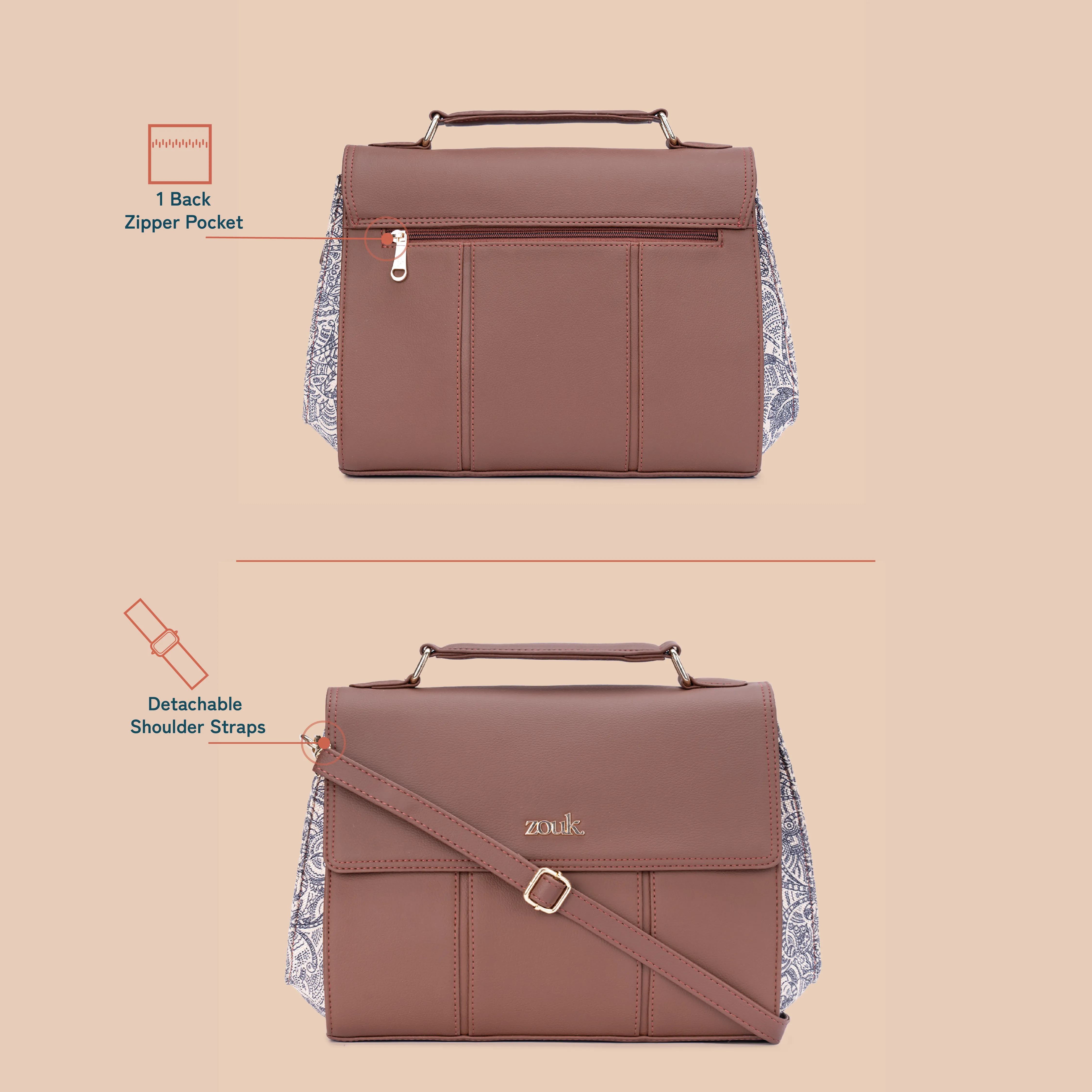 Colaba Shirin Rhea Kapoor Satchel Bag