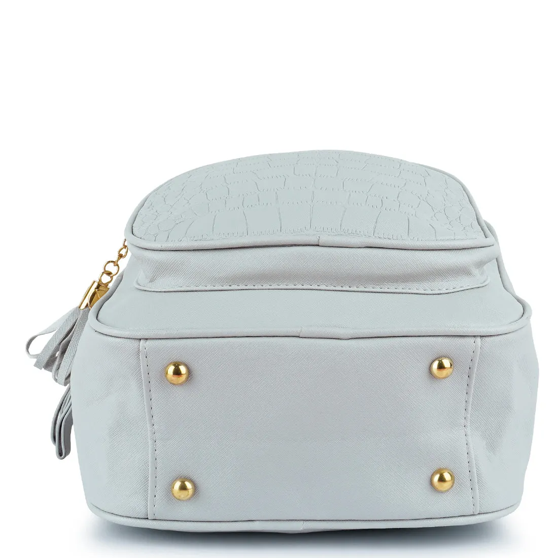 Croc Patterned Mini Backpack