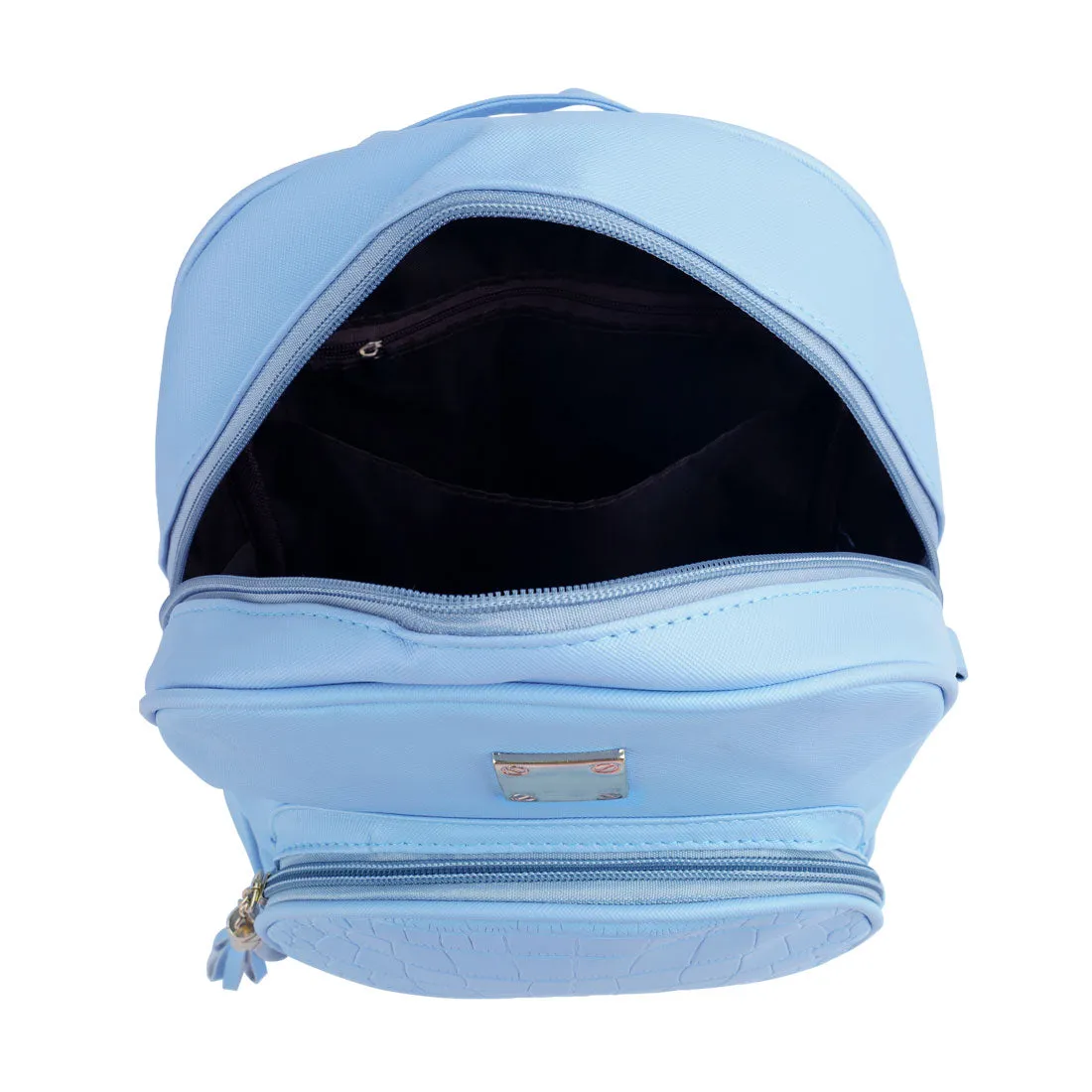 Croc Patterned Mini Backpack