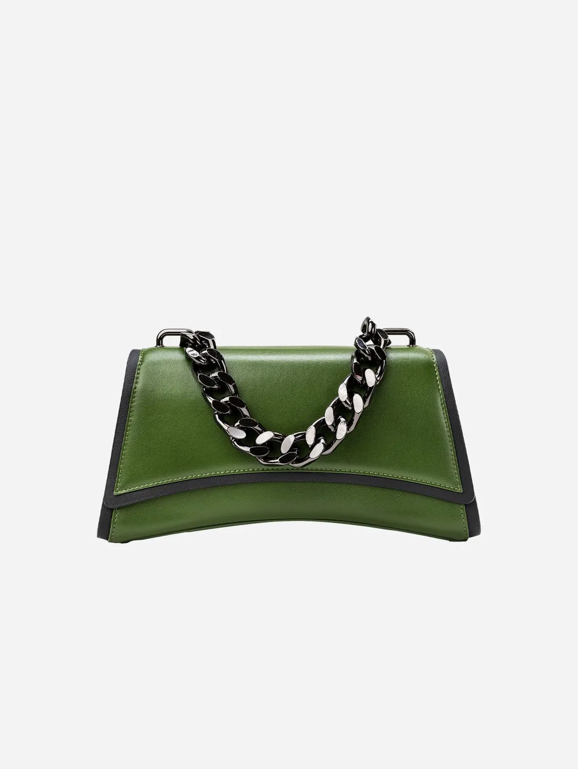 Dharma Vegan Cactus Leather Crossbody | Green Helen