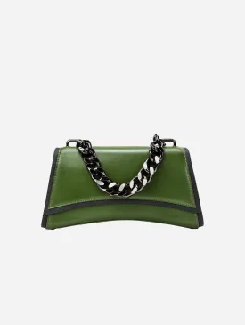 Dharma Vegan Cactus Leather Crossbody | Green Helen