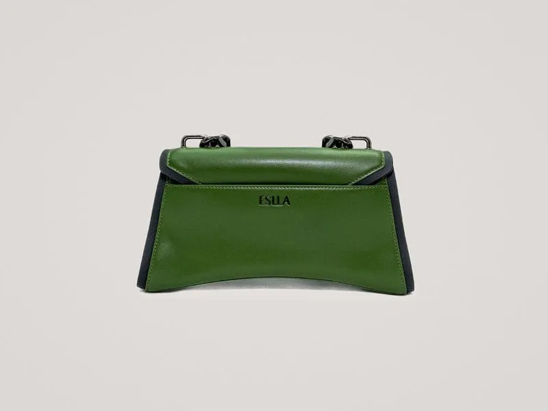Dharma Vegan Cactus Leather Crossbody | Green Helen