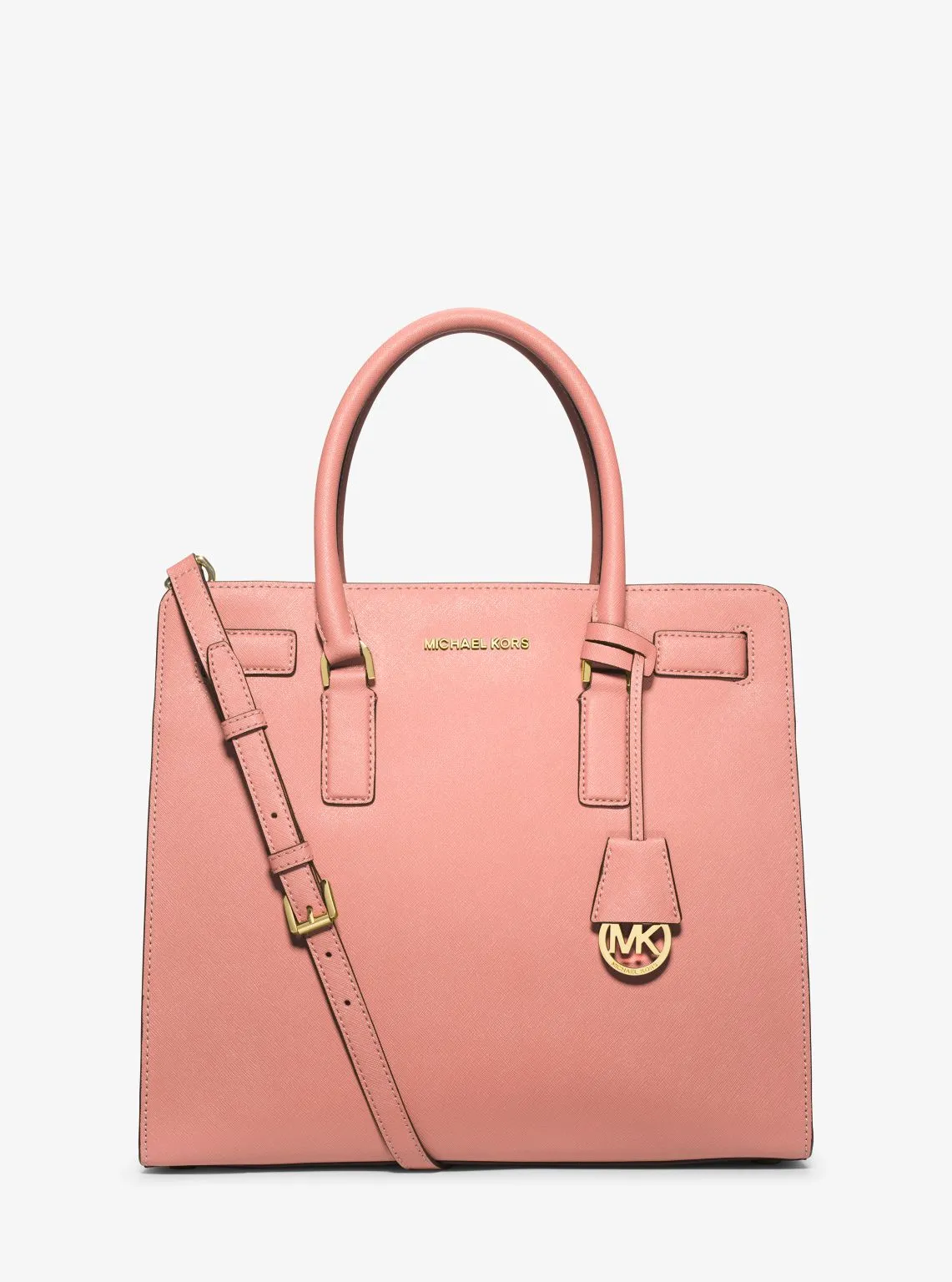 Dillon Large Saffiano Leather Satchel