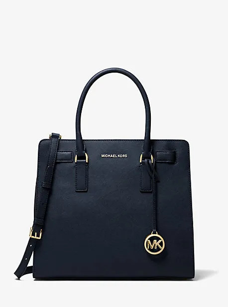 Dillon Large Saffiano Leather Satchel