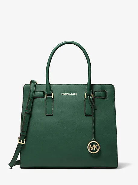 Dillon Large Saffiano Leather Satchel