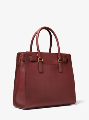 Dillon Large Saffiano Leather Satchel
