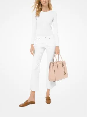 Dillon Large Saffiano Leather Satchel