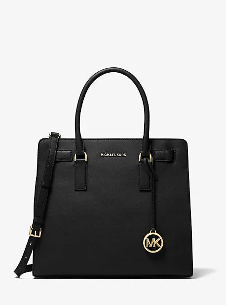 Dillon Large Saffiano Leather Satchel