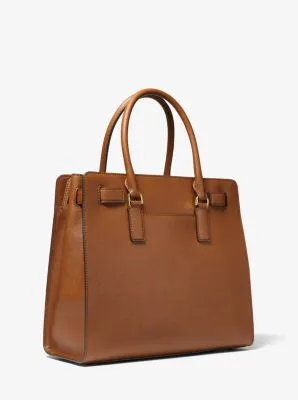 Dillon Large Saffiano Leather Satchel