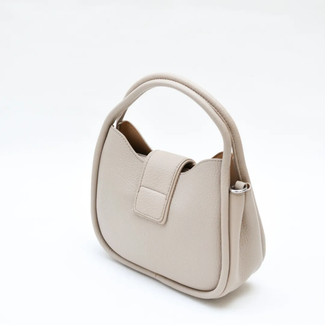 Elegant Mini Satchel Beige