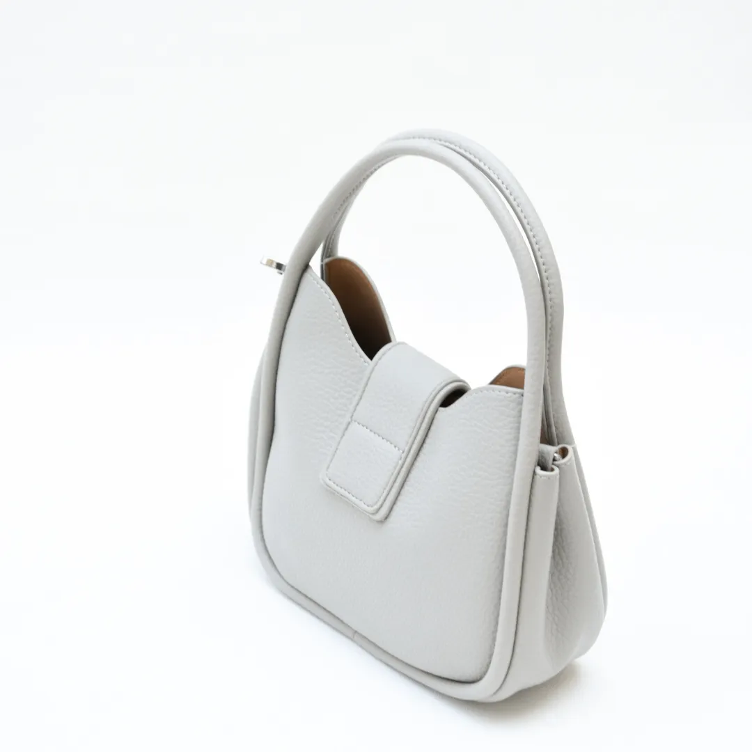 Elegant Mini Satchel Grey