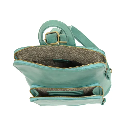 Julia Mini Backpack - Turquoise