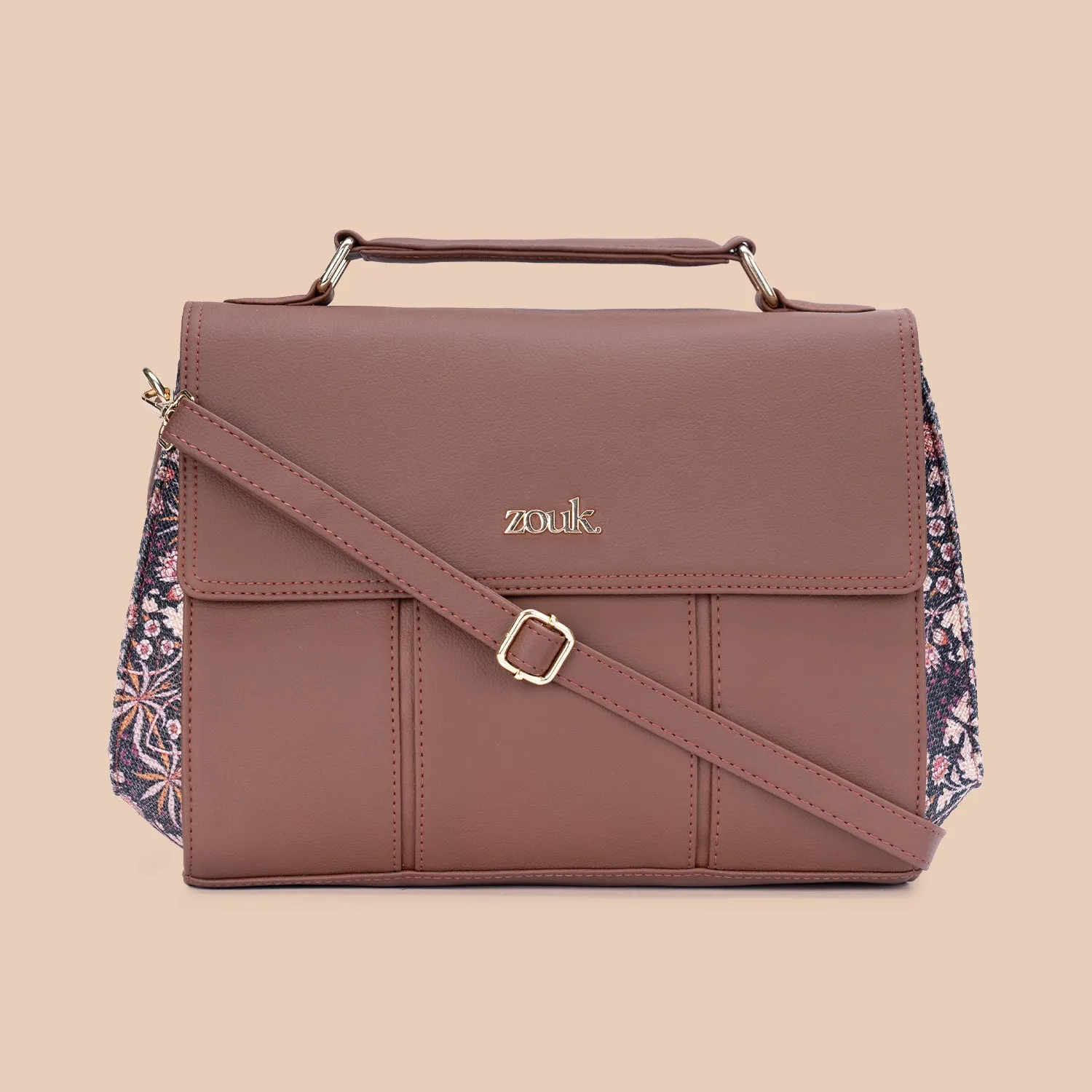 Kashmir Blooms Rhea Kapoor Satchel Bag